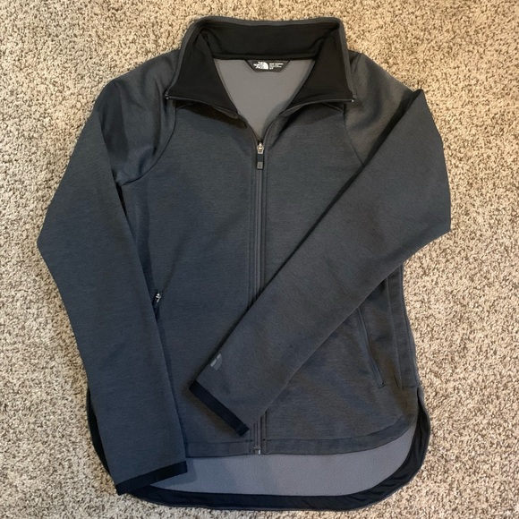 NF W’s Charcoal FZ Light Weight Jacket - Picture 4 of 8